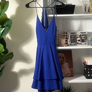 NEW WITH TAGS Royal Blue Fit and Flair Dress
